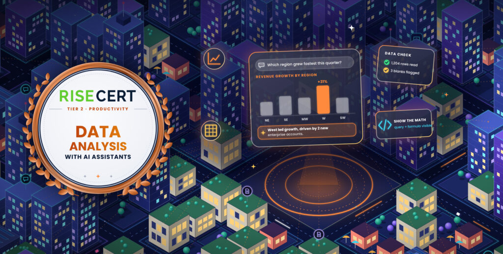 Data Analysis with AI Assistants course cover