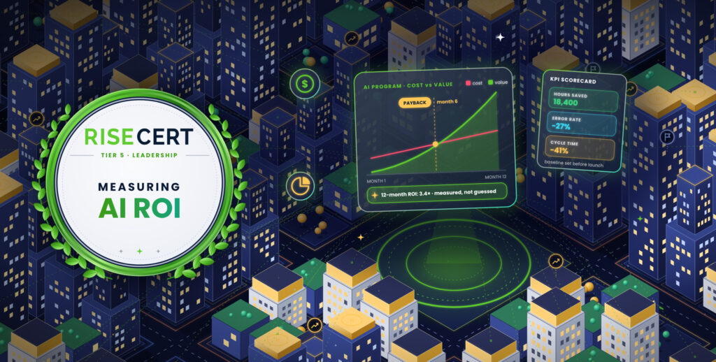 Measuring AI ROI course cover