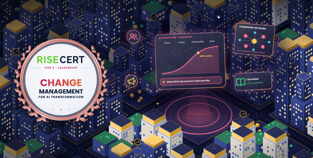 Change Management for AI Transformation course cover