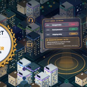 AI for Customer Service Professionals course cover