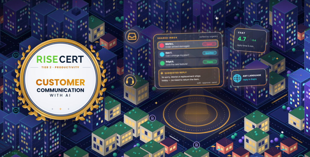 Customer Communication with AI course cover