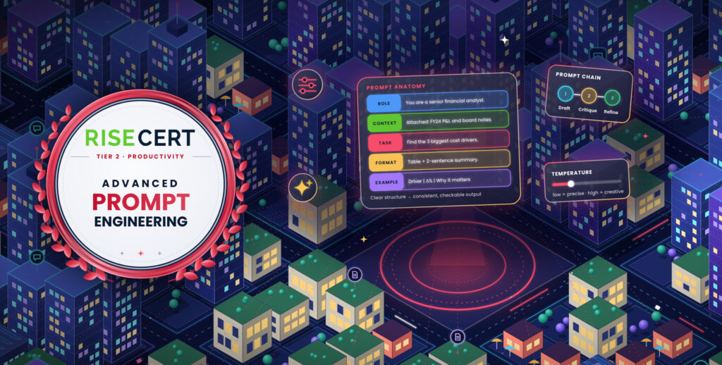 Advanced Prompt Engineering course cover