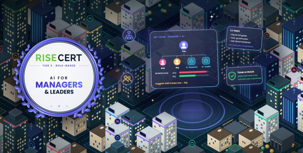 AI for Managers & Leaders course cover